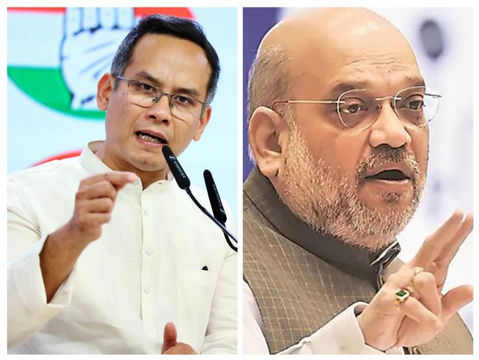 Gaurav Gogoi-Amit Shah Clash